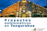 Proyectos emblemáticos en Tungurahua - planificacion.gob.ec · histórica en el Ecuador (en millones de dólares) on la inversión pblica estamos transormando al país. Millones