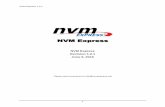 Non-Volatile Memory Express · NVM Express 1.2.1 1 NVM Express NVM Express Revision 1.2.1 June 5, 2016 Please send comments to info@nvmexpress.org