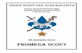 Tropa Scout San Juan Bautista · hace de la forma más natural porque es su forma de ser. Se puede decir que en aquel universo de monotonía de Lucknow, la llegada de BP es una especie