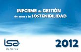 TABLA DE CONTENIDO - Páginas · de huertos comunitarios, gestión de residuos, atención de solicitudes, contribución a la Tarifa de Dignidad por Bs 2 394 126 en 2012 y Bs 2 776