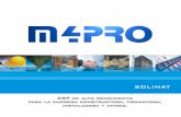 ERP de alto rendimiento para la empresa constructora ... m4pro2.pdf · compras, personal y parque de maquinaria, ... importación automática de las ofertas y presupuestos recibidos.