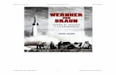 Wernher von Braun Javier Casado von Braun... · El arma de la venganza 5. La rendición 6. El sueño americano 7. Sweet home Alabama 8. El sueño espacial 9. Los rusos ganan por la