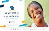 La Colombia que soñamos - imgcdn.larepublica.co³n... · Indicadores trazadores actuales en Colombia a tener en cuenta. ... Mortalidad infantil 24.4% 14 11.5 6.3 Mortalidad en menores