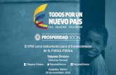 El IPM como instrumento para el fortalecimiento de la ... · en los índices multidimensionales aplicados a Colombia (NBI, ICV, SISBEN III). • Los estudios de voces de los pobres