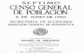Séptimo Censo de Población : 6 de junio de 1950 : estado de …internet.contenidos.inegi.org.mx/contenidos/productos/prod_serv/... · alturas de 2 500 metros sobre el nivel del