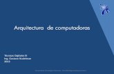 Arquitectura de computadoras - electron.frba.utn.edu.argnudelman/Arq_Computacional.pdf · Que entendemos por arquitectura Universidad Tecnológica Nacional - Facultad Regional Buenos