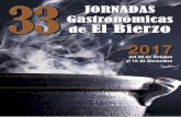 2017ccbierzo.net/portalBierzo/RecursosWeb/DOCUMENTOS/1/0_63225_1.pdf · Llega el otoño y con él la cita gastronómica más importante de ... Mesón Puente Romano NOCEDA Hotel Rural