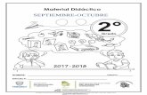 SEPTIEMBRE-OCTUBRE - mtpchihuahua.mxmtpchihuahua.mx/materiales_didacticos/Materiales didacticos 2017... · ... • Elaboración de estrategias para facilitar el conteo de una ...