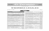 Cuadernillo de Normas Legales - gacetajuridica.com.pe · coﬁ nanciamiento al pago de la prima de seguros para la campaña agosto 2009 ... Modiﬁ can Programa de ... ME/PRONAMA