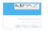 Instituto de Investigación Sanitaria IdiPAZ es/2015/DOCUMENTACIÓN/2015_1_16... · Mapa de Procesos IdiPAZ 2 1. INTRODUCCIÓN Y METODOLOGÍA: La elaboración de un Mapa de Procesos