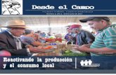 Foto: Fundebase Reactivando la producción y el consumo localfundebase.org/wp-content/uploads/2017/08/DesdeElCampo2017Uno.pdf · preocupados sobre los afectos de la mina en los sistemas