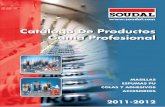 Catálogo De Productos Gama Profesional - soudal.com · Distribuidor: SOUDAL N.V. es uno de los mayores fabricantes del mundo de masillas, siliconas, espumas PU, colas y selladores,