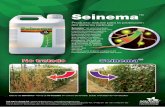 Seinema - naturalgrow.mxnaturalgrow.mx/fichas-tecnicas/ft-seinema.pdf · defensivo de las plantas al mismo tiempo que estimula al cultivo para superar el ataque de nematodos y/o enfermedades