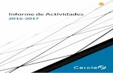 Informe de Actividades - cercle-k2.fr · Informe de Actividades ... multidisciplinariedad y la libertad. ... de la participación de filósofos, escritores, aventureros ...