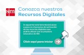 Recursos Digitales · Recursos Digitales Conozca nuestros El siguiente tutorial le llevará paso a paso en el proceso de activación de los recursos digitales que podrá utilizar