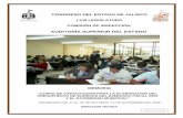 AUDITORÍA SUPERIOR DEL ESTADO - asej.gob.mx 2008/5-6.pdf · auditan y los que son sujetos de fiscalización como es el caso de las autoridades municipales. En estos cursos se aborda