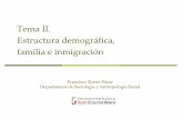 Tema II. Estructura demográfica, familia e inmigraciónocw.uv.es/ciencias-sociales-y-juridicas/estructu-y-cambio-social... · familia de elección Individualización, flexibilización