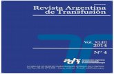 Revista Argentina de Transfusión - aahi.org.ar³n-4... · Es el sistema adquirido por el Plan Nacional de Sangre del Ministerio de Salud de la República Argentina, para la informatización