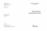 Feminismo/ posmodernismoporelpanyporlasrosas.weebly.com/.../1/1/8/1/...y_posmodernismo__1_.pdf · Crítica social sin filosofía: un encuentro entre el feminismo y el posmo-dernismo