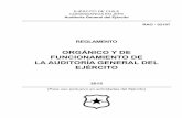 ORGÁNICO Y DE FUNCIONAMIENTO DE LA AUDITORÍA …transparencia.ejercito.cl/MarcoNormativo/PDF_s/RAO-02107.pdf · así como el RDP - 20001 “APOYO ADMINISTRATIVO”, edición 2012.