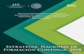 Sistema Nacional de Formación Continua, Actualización de …educacion.chihuahua.gob.mx/sites/default/files/... · 2018-05-17 · El Personal Docente y el Personal con Funciones