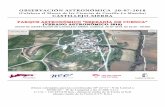 OBSERVACIÓN ASTRONÓMICA 20-07-2018 2018/180720_Castillejo-Sierra.pdf · OBSERVACIÓN ASTRONÓMICA 20-07-2018 (Colabora el Museo de las Ciencias de Castilla-La Mancha) CASTILLEJO-SIERRA