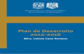 Plan de Desarrollo 2012-2016 - trabajosocial.unam.mx · de la entidad y la profesión; el reconocimiento académico y social por la integralidad y per- tinencia de la formación profesional;