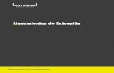 Lineamientos de Extensión - Pregrados y Diplomados ... · Por lo tanto, la política de extensión y proyección social de la Corporación Universitaria de Asturias hace parte de