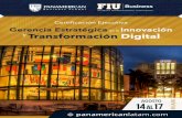 CERTIFICACIÓN INTERNACIONAL - panamericanlatam.com · futuro del Management y el impacto de la transformación ... Nuestros programas exigen un staff de facilitadores de alto nivel
