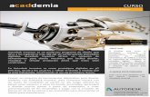 Autodesk Inventor Básico - acaddemia.com · Autodesk Inventor es un poderoso programa de diseño que lleva a los ingenieros más allá del 3D construyendo prototipos digitales, Autodesk