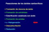 Reacciones de los ácidos carboxílicos - depa.fquim.unam.mxdepa.fquim.unam.mx/amyd/archivero/ACIDOSCARBOXILICOSPARTE4-2015... · Mecanismo de la descarboxilación del ácido malónico