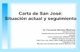 Carta de San José: Situación actual y seguimiento - gob.mx · ... diagnóstico de lineamientos políticas y acceso de ... y en junio de 2016, realizó el seminario ... El reto de