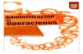 ADMINISTRACION DE OPERACIONES 2. Objeto de …aplicaciones.ceipa.edu.co/biblioteca/biblio_digital/virtualteca/... · Los conceptos y las aplicaciones se enfocan hacia el administrador