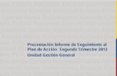Presentación Informe de Seguimiento al Plan de Acción ... · % Cancelación de Tareas del Plan de Acción. ... Dirección de Planeación y Presupuestación Direccion Derechos Humanos