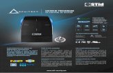LECTOR BI-FRECUENCIAS DE CONTROL DE ACCESO · STid ha diseñado el lector de control ... con los nuevos dispositivos de protección de ... LEDs multicolores configurables (RGB, 360