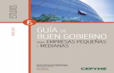 GUÍAGUÍA DEDE ENERO 2018 BUEN GOBIERNOBUEN …a-Buen-Gobierno-Pymes.pdf · Para mayor abundamiento en las mejores prácticas, el Consejo General de Economistas y CEPYME hacen suyo