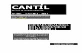 CANTÍL - core.ac.uk · Tras diecisiete años de publicarse el último número de la vieja revista CANTIL, queremos, en comandita, reemprender de forma sistemática las publicaciones