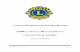 La Asociación Internacional de Clubes de Leones MODELO ... · LA-4 SP Revisado el 4 de julio de 2017 Página 2 Asociación Internacional de Clubes de Leones . PROPÓSITOS. ORGANIZAR,