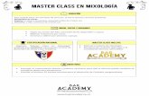 MMMaMaaaster sstteerr ster Class en MixolCCllaassss eenn … · 2017-09-21 · (Asociación Central de Bartender de Chile) y Bar Academy. ... “Nuestro Master class finaliza con