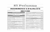 Publicacion Oficial - Diario Oficial El Peruano · en el distrito de Echarate, provincia de La Convención, ... Oficina de Registros Públicos de Propiedad Inmueble ... ﬁ ja el
