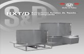 RXT/D con Compuerta - arcticcircle.com.mxarcticcircle.com.mx/pdf-sistema_extraccion-industrial/Rxt-d.pdf · EXTRACTORES AXIALES DE TEJADO CON COMPUERTA 800, 1000, 1250 y 1500 La serie