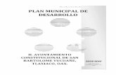 Plan de Desarrollo de San Bartolomé Yucuañe 2008-2017 ...transparencia.finanzasoaxaca.gob.mx/pdf/marco/Regionales/mixteca/... · Es un instrumento de consulta del Ayuntamiento Municipal,