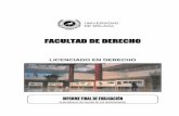 FACULTAD DE DERECHO - uma.es fileuniversidad de mÁlaga facultad de derecho licenciado en derecho informe final de evaluaciÓn plan andaluz de calidad de las universidades