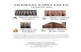 Ofertas Especiales - alberguezaragoza.com Especiales VERANO.pdf · historia de Zaragoza y descansa en el centro urbano, con las maximas comodidades. Queremos que SEAS el protagonista