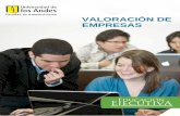 Valoración de Empresas 2016 - Universidad de Los Andes · INFORMES BOGOTÁ Universidad de los Andes Facultad de Administración Educación Ejecutiva Calle 21 No. 1-20 Edificio SD.