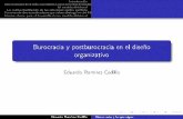 Burocracia y postburocracia en el diseño organizativosgpwe.izt.uam.mx/files/users/uami/edrc/cap_8.pdf · Orientaciones de diseño rganizativoo a los ropcesos de modernización administrativa