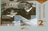 de apoyo para el estudio - benv.edu.mxbenv.edu.mx/EduSec/2semes/especialidades/ingles.pdf · Introducción a la Enseñanza de: Lengua Extranjera (Inglés). Programa y materiales de