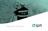Ingeniería y Proyectosiph.es/wp-content/uploads/2016/07/IPH_company_profile.pdf · • Formación Complementaria en Seguridad Minera según ITC 02.1.02 • Formación en PRL, Contraincendios