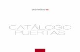 CATÁLOGO PUERTAS - Muebles de cocina Disenovedisenove.es/wp-content/uploads/2017/04/puertas-2017.pdf · Se utiliza una chapa con 1 mm de grosor en cada cara. Puertas siempre ...
