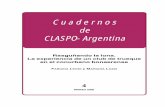 C u a d e r n o s de CLASPO- Argentinalanic.utexas.edu/project/laoap/claspo/cca/cca0004.pdf · Equipo Coordinador: Carlos Acuña (UdeSA), Elizabeth Jelin (IDES) y Gabriel Kessler
